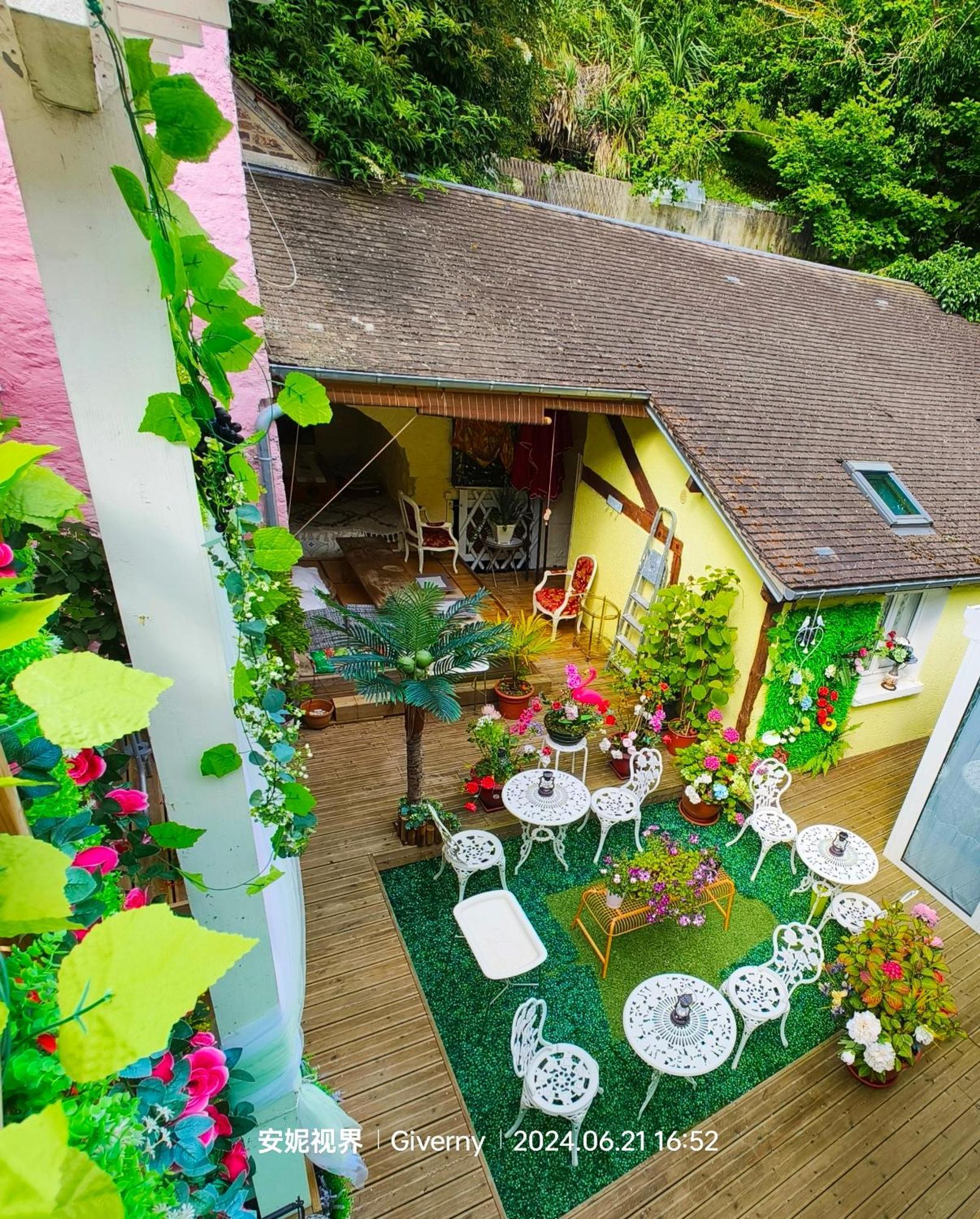 Bed and Breakfast Le Coin Des Artistes Giverny Esterno foto